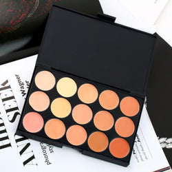 15 Color Professional Facial Concealer Camouflage Contour Palette Salon Face Corrector Cosmetic Beauty Makeup Tools Palette