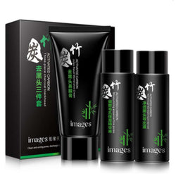 3pcs/set Women Nose Facial Blackhead Remover Cream Mask Shrink Pores Cream Set Face Skin Care Facial Beauty Accessories