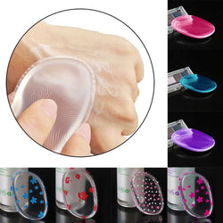 High Quality Portable Size Silicone Jelly Powder Puff Personal Use Facial Foundation BB Cream Puff Beauty Cosmetic Makeup Tool