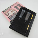 LEARNEVER 1 PC Waterproof Beauty Makeup Eyebrow Cream Mascara Gel Eyebrow With Brush  M02530