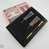 LEARNEVER 1 PC Waterproof Beauty Makeup Eyebrow Cream Mascara Gel Eyebrow With Brush  M02530