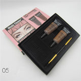 LEARNEVER 1 PC Waterproof Beauty Makeup Eyebrow Cream Mascara Gel Eyebrow With Brush  M02530