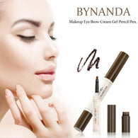 Waterproof Anti Sweat Bynanda Makeup Eye Brow Cream Gel Pencil Pen Long Lasting Make Up Cosmetic Beauty Tool top quality