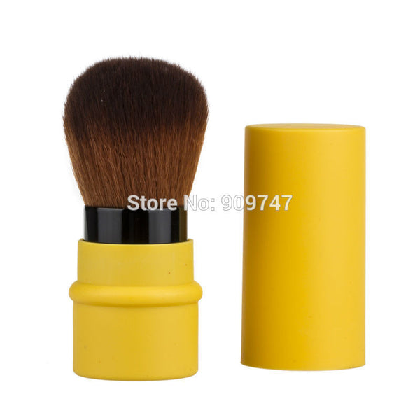 Retractable BB Cream Concealer Foundation Powder Brushes Synthetic Fifber Face Cosmetic Blusher Brush Make Up Beauty Tool